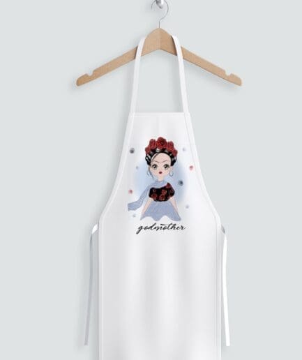 Ποδιά νονάς με θέμα Φρίντα