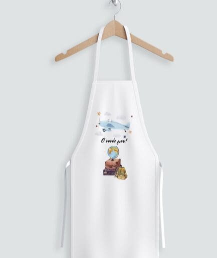 Ποδιά νονού με θέμα TRAVELER